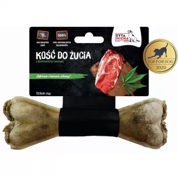 SYTA MICHA Kaulas stipriems sąnariams – kramtomasis kaulas šunims – 13,5 cm