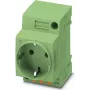 Phoenix Contact valdymo spintos kištukinis lizdas EO-CF/PT/LED/GN Žalia 1 vnt. (804041)