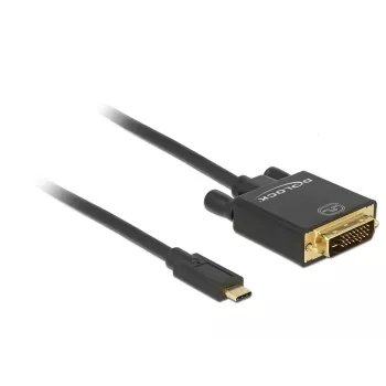 USB-C į DVI adapteris DeLOCK 1m 85320