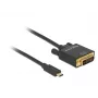 USB-C į DVI adapteris DeLOCK 1m 85320