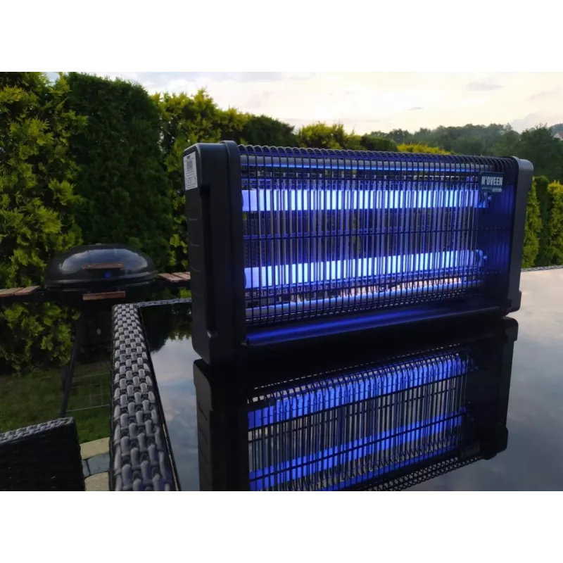 Insekticidinė lempa NOVEEN IKN30 Juoda – UV šviesa, energiją taupanti, vidaus patalpų kenkėjų kontrolė