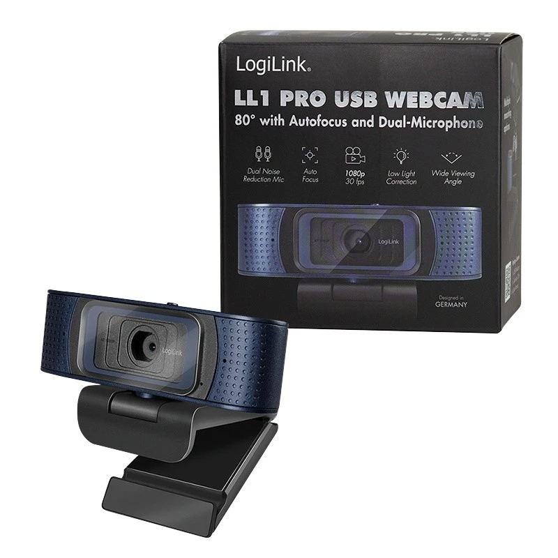 Internetinė kamera LogiLink HD USB Pro (UA0379)
