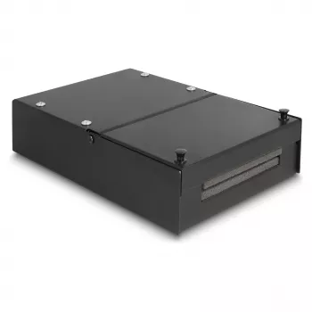Paskirstymo dėžutė DeLOCK 66235 4 prievadai Metalinė Juoda