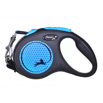 FLEXI New Neon M – ištraukiamas pavadėlis – 5 m