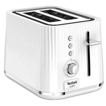 Tefal Loft TT7611 2 griežinėlių skrudintuvas, chromuotas, baltas