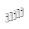 QOLTEC termo popieriaus etiketės 5,7 cm plotis, baltos, 55 g/m², pakuotė po 10 vnt. (modelis 51896)