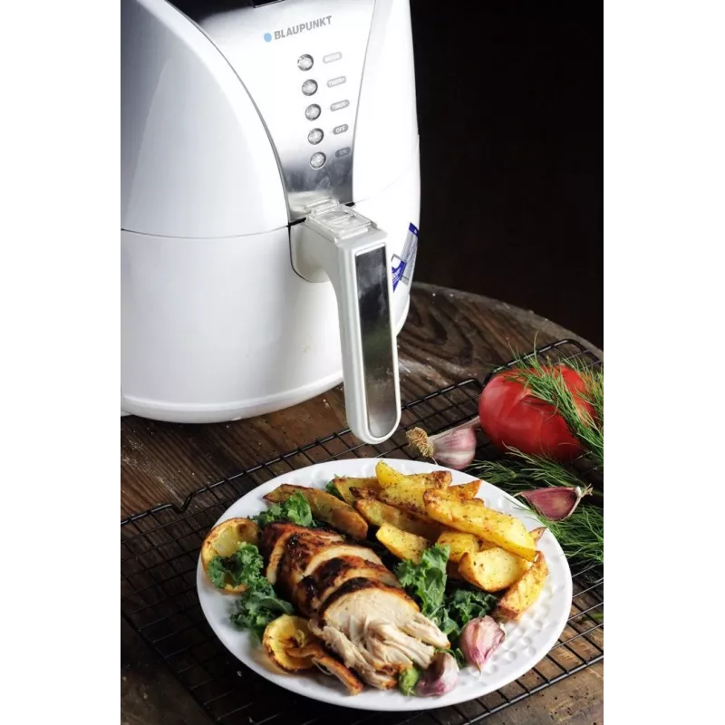Kepimo be aliejaus aparatas BLAUPUNKT AFD601 — 4 l, 1500 W, 150–200 °C, LED ekranas, jutiklinis valdymas