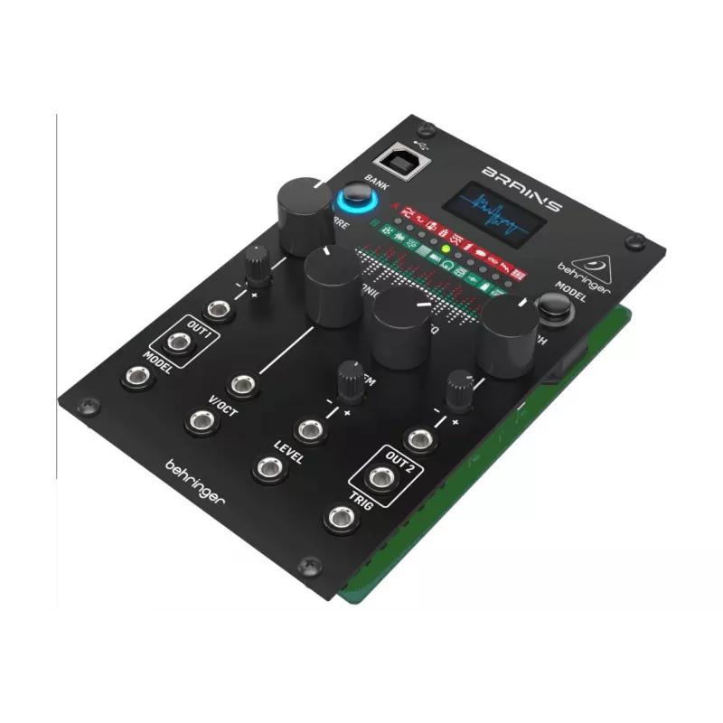 Behringer BRAINS – Daugiavariklis osciliatoriaus modulis Eurorack sistemoms
