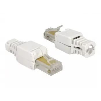 Jungtis DeLOCK 86415 RJ-45 balta