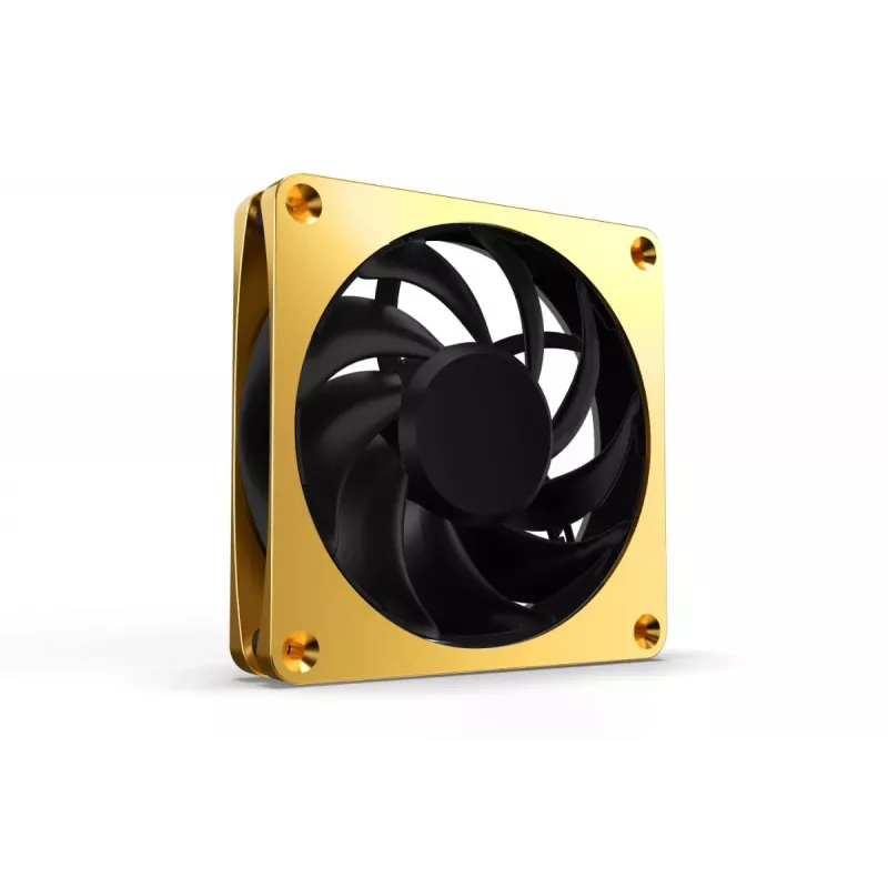 Alphacool LUAC-054 120 mm korpuso ventiliatorius - Auksinis