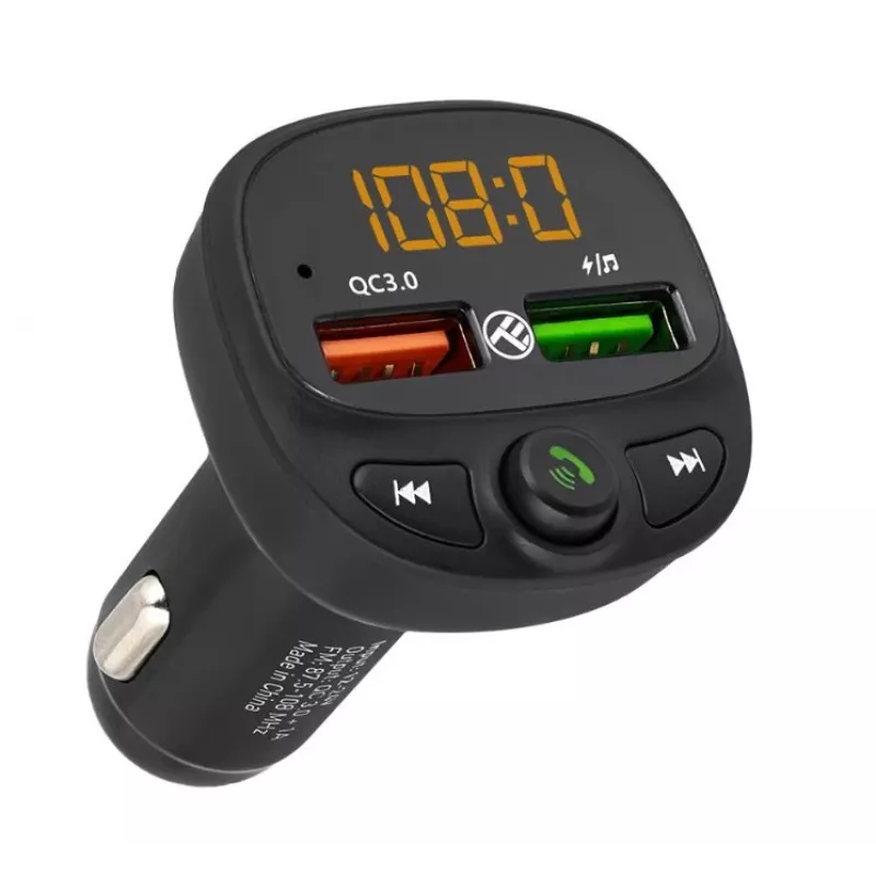 Tellur FMT-B7 Bluetooth FM siųstuvas, juodas