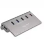 DeLOCK USB šakotuvas 10 Gbps 4 Type-A prievadai 1 greitojo įkrovimo prievadas