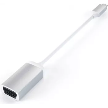 Satechie Type-C į VGA adapteris, sidabrinis, ST-TCVGAS