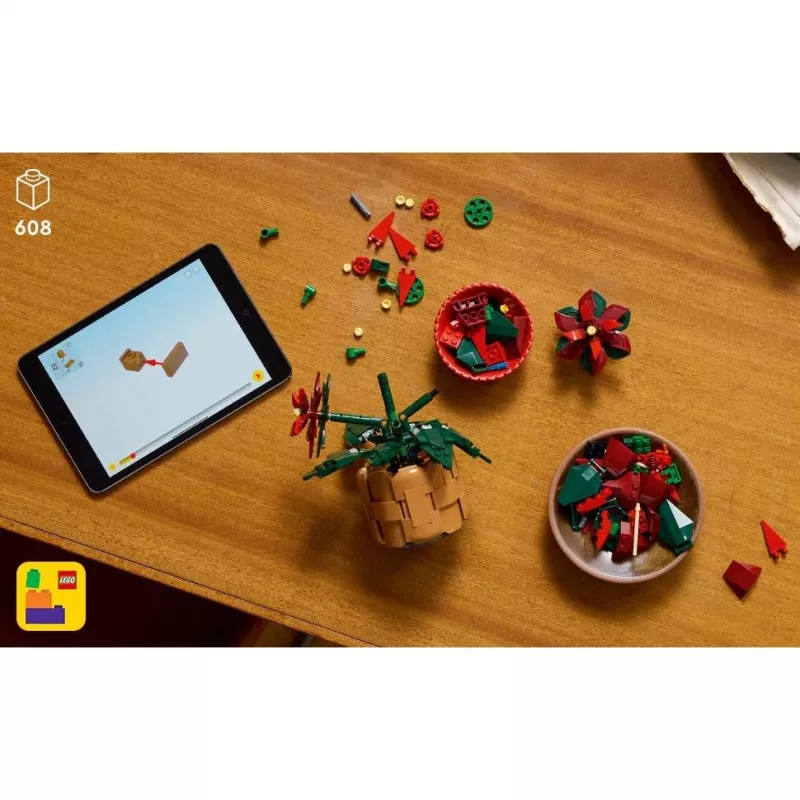 LEGO ICONS 10370 Puansetija