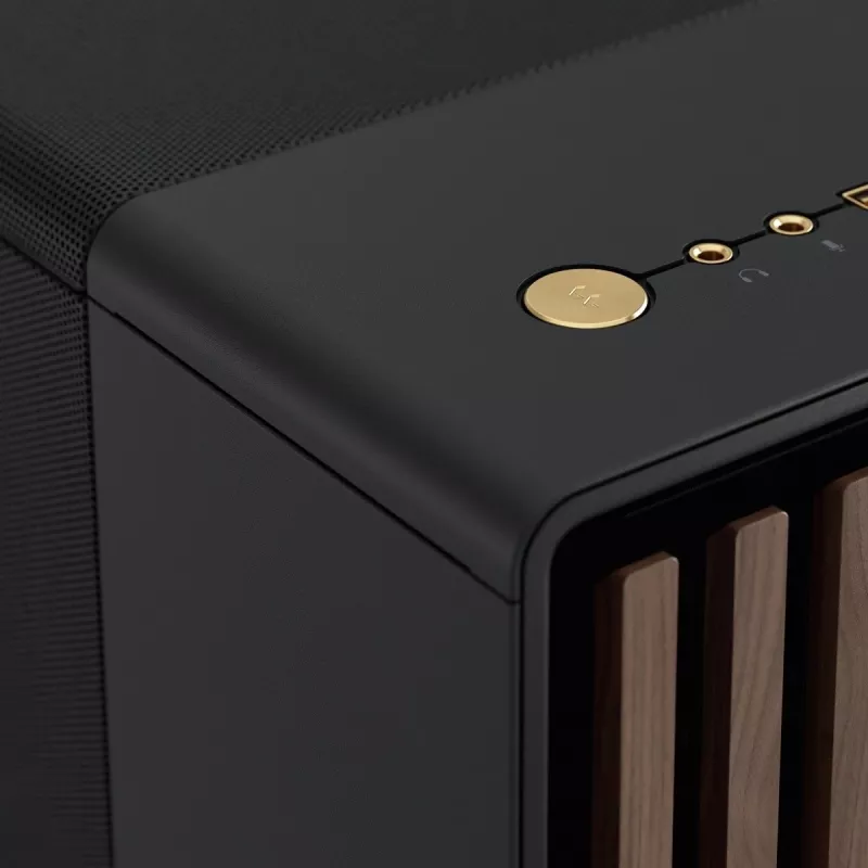 Fractal Design North Charcoal Black Mesh vidutinis bokštas - juoda
