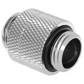 Adapteris Barrow G1/4 AG į G1/4 AG pasukamas 14 mm baltas-sidabrinis TBX2D-02 WS