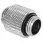Adapteris Barrow G1/4 AG į G1/4 AG pasukamas 14 mm baltas-sidabrinis TBX2D-02 WS