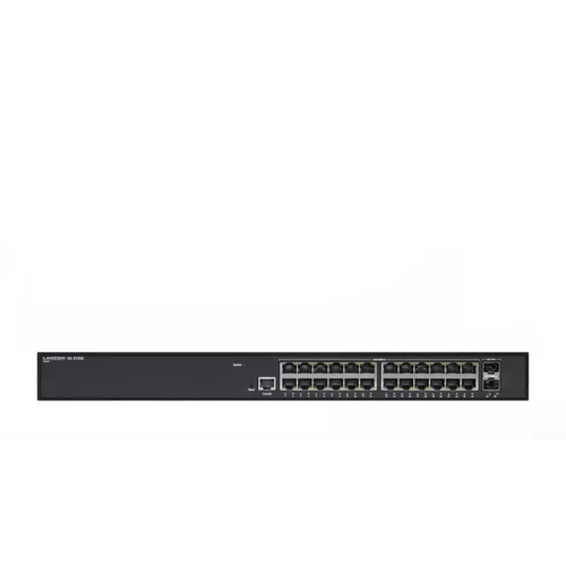 LANCOM GS-3126X valdomas L3 gigabitinis eterneto komutatorius (10/100/1000) 1U juodas (61847)