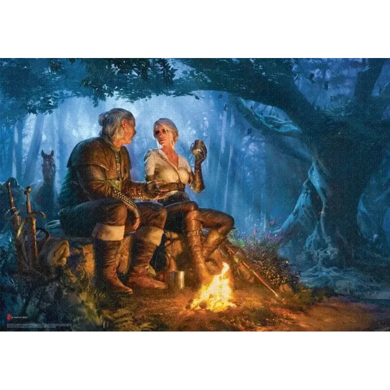 Good Loot Gaming Dėlionė: The Witcher – Ciri kelionė, 1000 dalių