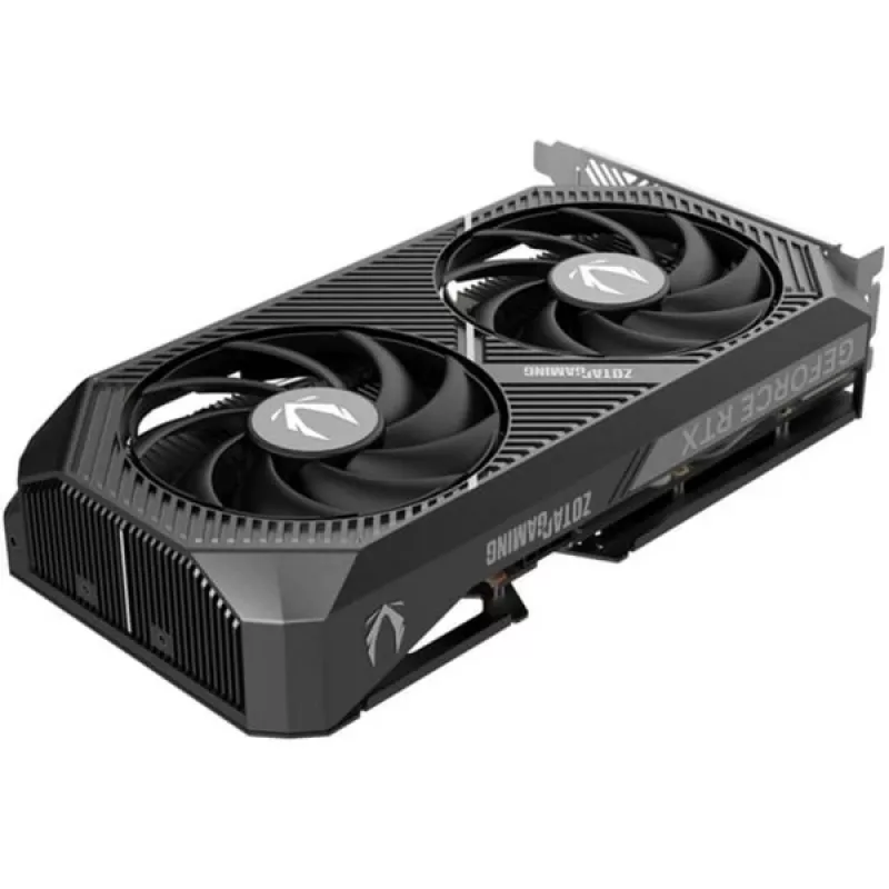 Vaizdo plokštė ZOTAC GeForce RTX 5050 Twin Edge — 8 GB GDDR6, 128 bitų, PCIe x8 5.0, dviejų ventiliatorių aktyvus aušinimas