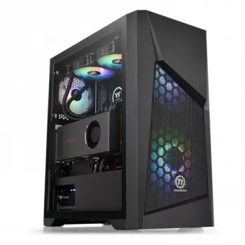 Korpusas Thermaltake Commander G32 TG ARGB Midi Tower juodas