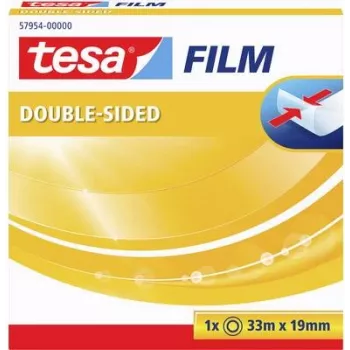 Tesa dvipusė juosta 57954, skaidri, 33 m x 19 mm