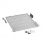 Lentyna Triton RAC-UP-550-A1 1U 550 mm perforuota kreminė pilka