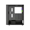 Gembird Fornax 4300 CCC-FC-4300 žaidimų korpusas ATX Midi Tower, grūdinto stiklo, ARGB ventiliatoriai, 2x USB 3.1, 1x USB 2.0, juodas