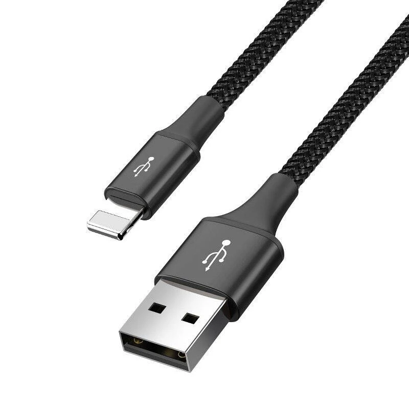 USB laidas Baseus Fast 4in1 2xUSB-C / Lightning / Micro 3.5A 1,2m (juodas)