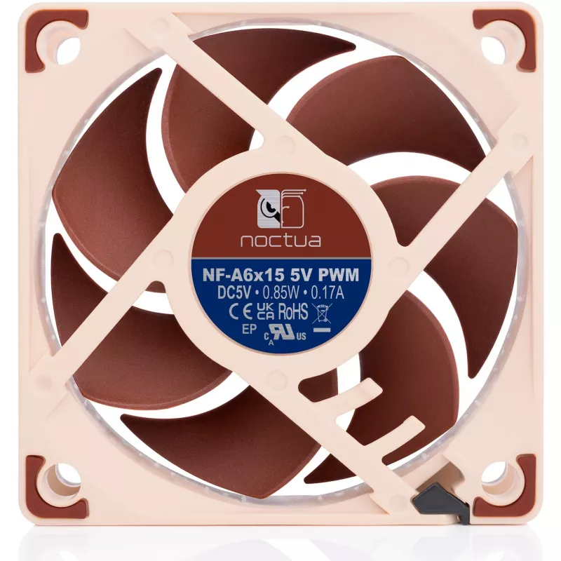 Korpuso ventiliatorius Noctua NF-A6x15 5V PWM 60 mm