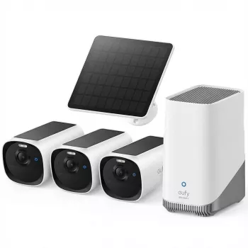 EUFY EufyCam E40 – Tinklo stebėjimo kamera – atspari orams, dulkėms, UV spinduliams ir vandeniui – spalvota (diena/naktis)