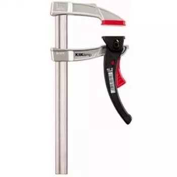 Spaustuvas BESSEY KliKlamp KLI16 16 cm Nerūdijantis plienas Juoda Raudona