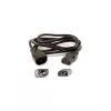 Maitinimo kabelis Eaton 1010081 juodas 1,7 m C14 jungtis F tipo kištukas