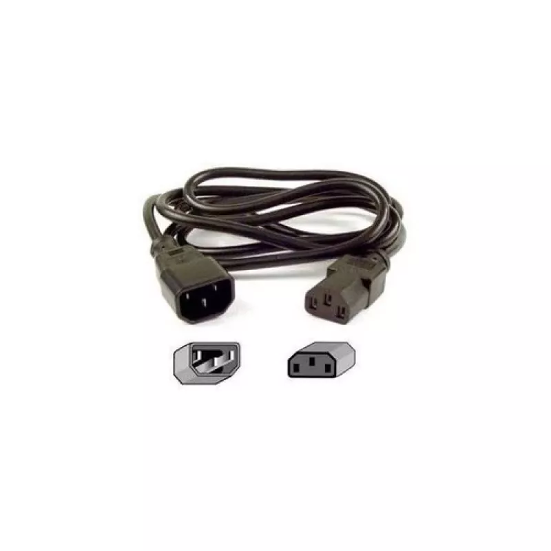 Maitinimo kabelis Eaton 1010081 juodas 1,7 m C14 jungtis F tipo kištukas