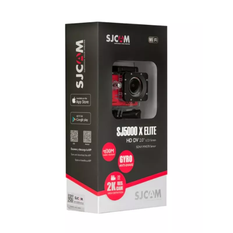 Veiksmo sporto kamera SJCAM SJ5000X 12 MP Full HD Wi-Fi 60 kadrų/s