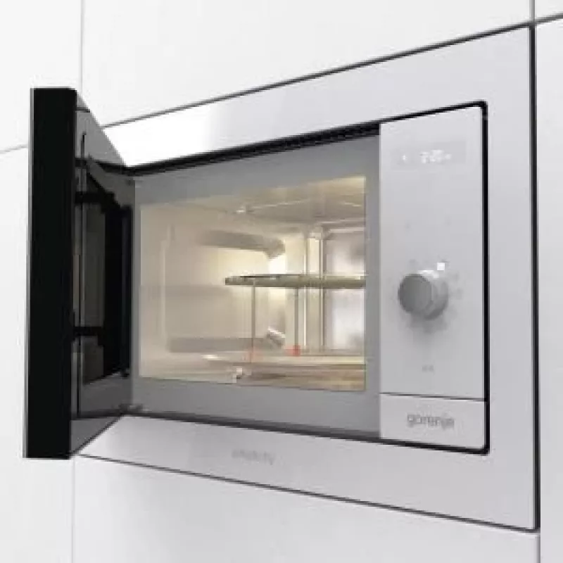 Gorenje BM235G1SYW balta įmontuojama kombinuota mikrobangų krosnelė 23 L 900 W