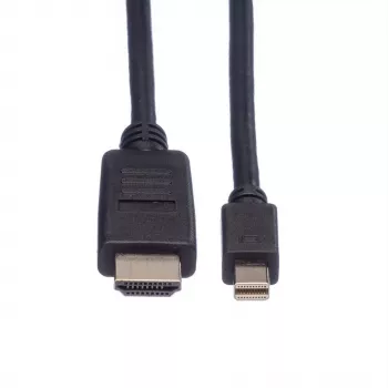 ROLINE vaizdo kabelis - Mini DisplayPort (kištukas) į HDMI (kištukas)