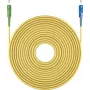 Goobay 59658 Skaidulinis kabelis 1 m SC/APC SC/UPC FTTH OS2 Geltonas (59658)