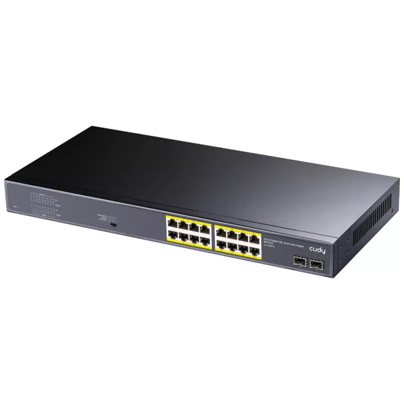 Cudy GS1020PS2 tinklo jungiklis Gigabit Ethernet 16 prievadų PoE