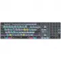 Logickeyboard LKB-RESB-TM-UK belaidė klaviatūra Bluetooth QWERTY pilko titano spalvos, optimizuota DaVinci Resolve