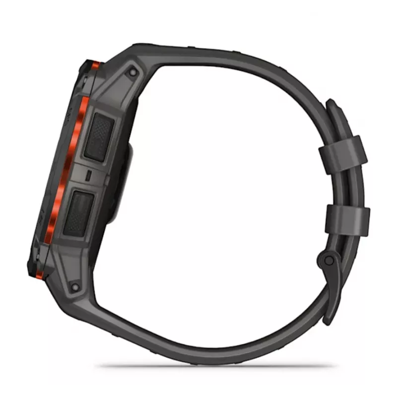 Garmin Instinct 3 Solar GPS išmanusis laikrodis 1.3 colio MIP 176x176 lietimui jautrus ekranas juodas
