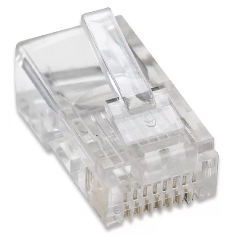 Intellinet 502375 RJ-45 laido jungtis, skaidri