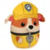 PAW Patrol Rubble minkštas žaislas, oficialus žaislas iš populiariojo animacinio serialo, spaudžiamas pliušinis šunelis vaikams nuo 1 metų, 30 cm
