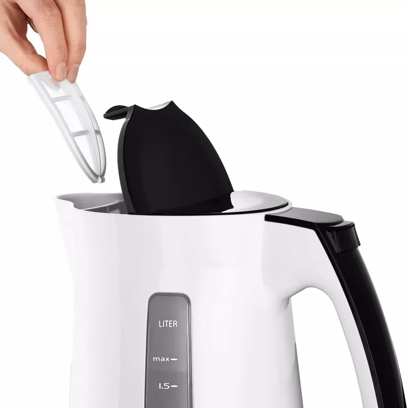 Elektrinis virdulys Melitta Enjoy Aqua 1,7 L 2400 W juodas baltas