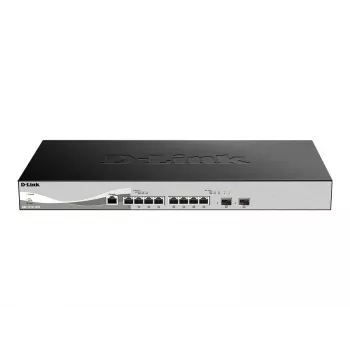 D-Link DXS-1210-10TS valdomas L2/L3 10G Ethernet (100/1000/10000) 1U juodas, sidabrinis