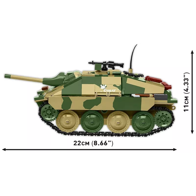 Cobi Blocks Jagdpanzer 38t Brave konstruktorius, 731 detalė