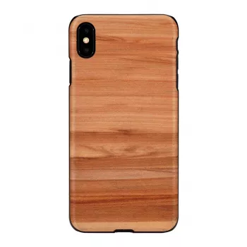 Apsauginis dėklas man and wood iPhone XS Max — kapučino juoda