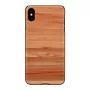 Apsauginis dėklas man and wood iPhone XS Max — kapučino juoda