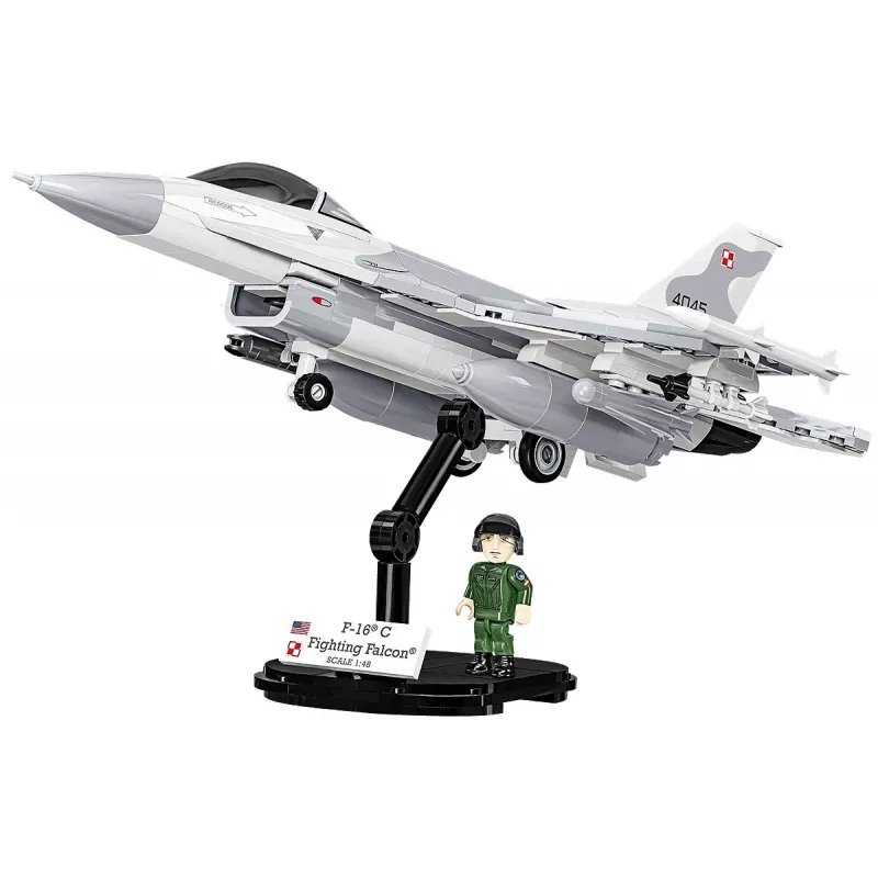 Konstruktorius Cobi F-16C Fighting Falcon — 463 dalys, mastelio modelio konstravimo rinkinys