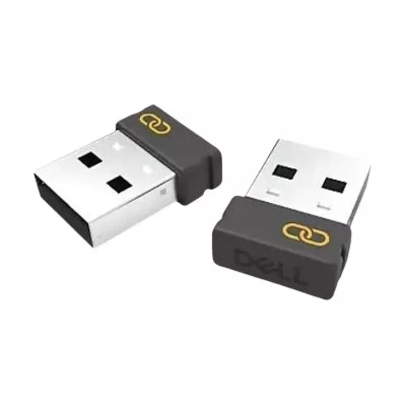 USB imtuvas Dell WR3, skirtas pelei ir klaviatūrai, juodas, 14 mm × 19,7 mm × 6,5 mm